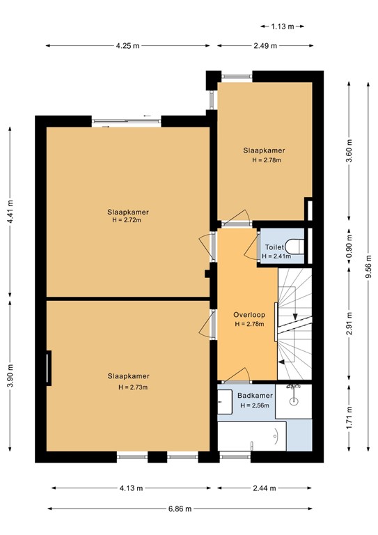 mediumsize floorplan